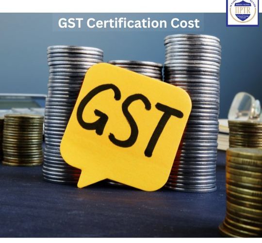 GST Certification Cost